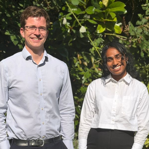 Chris promoted to Associate and Usha promoted to Project Surveyor