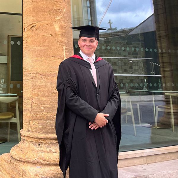 Louis Atkins graduates from UWE