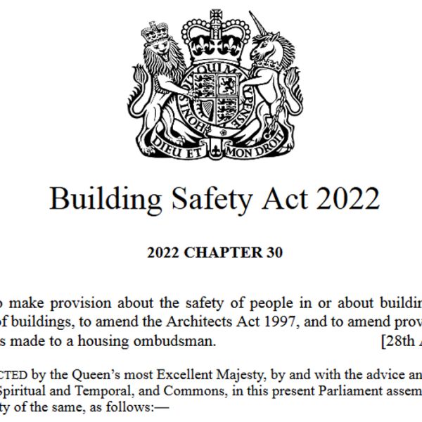 Rohan Short attends panel talk on the Building Safety Act 2022