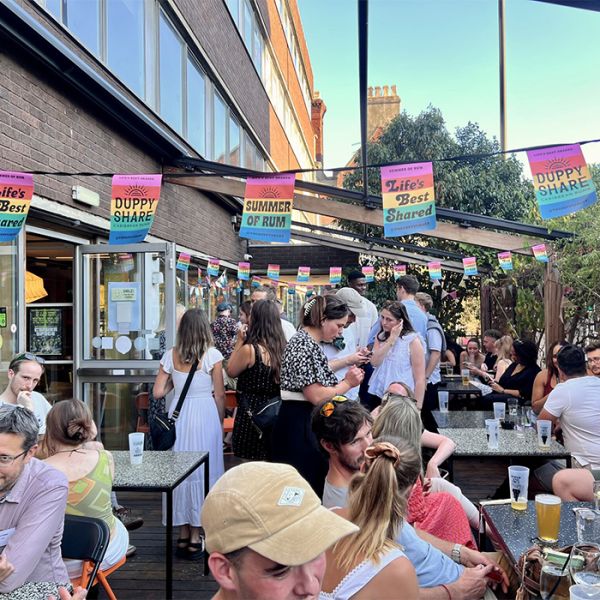 Rohan Short attends Pride in Construction event