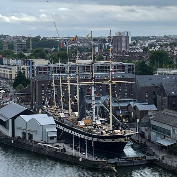 Rohan Short attends SS Great Britain fundraiser